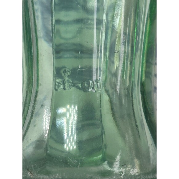 Lot of 1950s 6 & 6.5 oz Green Embossed Coca Cola Coke Bottles from New Bern, NC - Picture 12 of 14